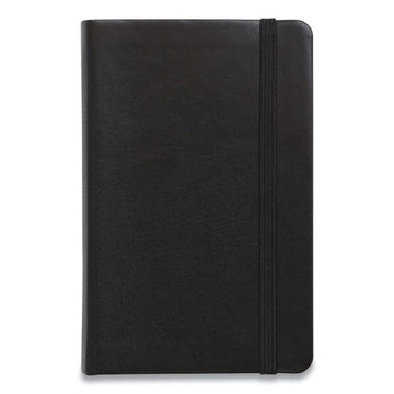 TRU RED™ Flexible-cover Business Journal, 1 Subject, Quadrille Rule, Black Cover, 3.5 X 5.5, 128 Sheets freeshipping - TVN Wholesale